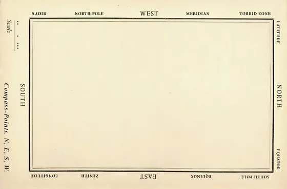 La « map of nothing » de Lewis Carroll est une carte totalement vide